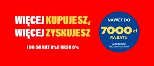 Promocja WIĘCEJ KUPUJESZ, WIĘCEJ ZYSKUJESZ w RTV EURO AGD