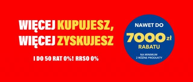 Promocja WIĘCEJ KUPUJESZ, WIĘCEJ ZYSKUJESZ w RTV EURO AGD