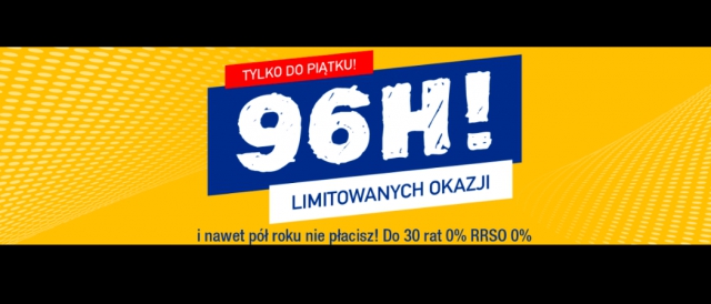 Promocja 96h Limitowanych Okazji w RTV EURO AGD