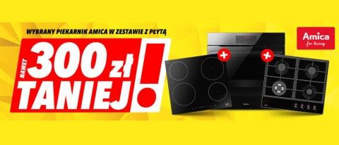 Promocja na płyty i piekarniki AMICA w Media Expert