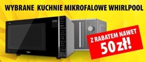Promocja na kuchenki mikrofalowe Whirlpool