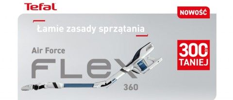 Promocja na odkurzacze TEFAL w RTV EURO AGD