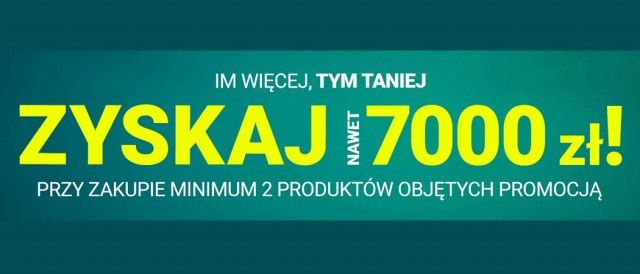 Promocja IM WIĘCEJ, TYM TANIEJ w AVANS