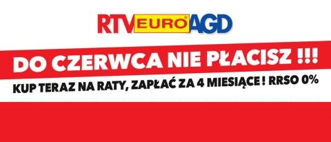 Promocja ratalna w RTV EURO AGD