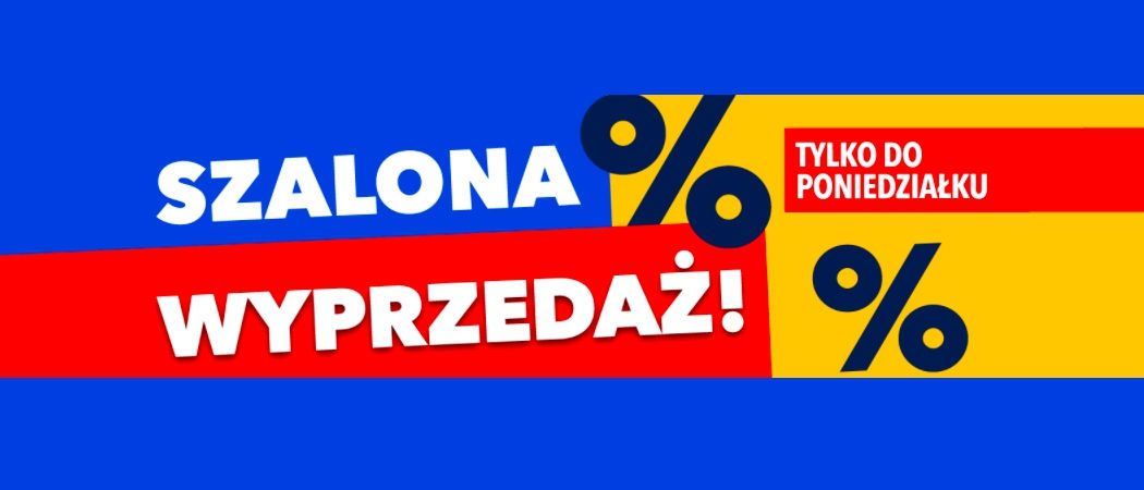Promocja SZALONA WYPRZEDAŻ w RTV EURO AGD - kup jeszcze taniej promocyjne AGD!