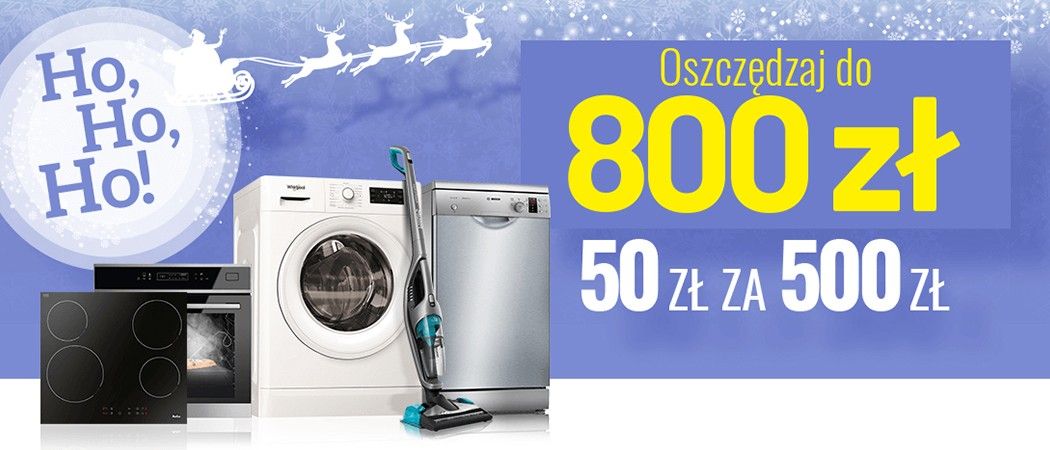 Kup promocyjny sprzęt AGD i odbierz 50 zł rabatu za każde wydane 500 zł w promocji Neo24!