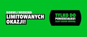Promocja WEEKEND LIMITOWANYCH OKAZJI w RTV EURO AGD