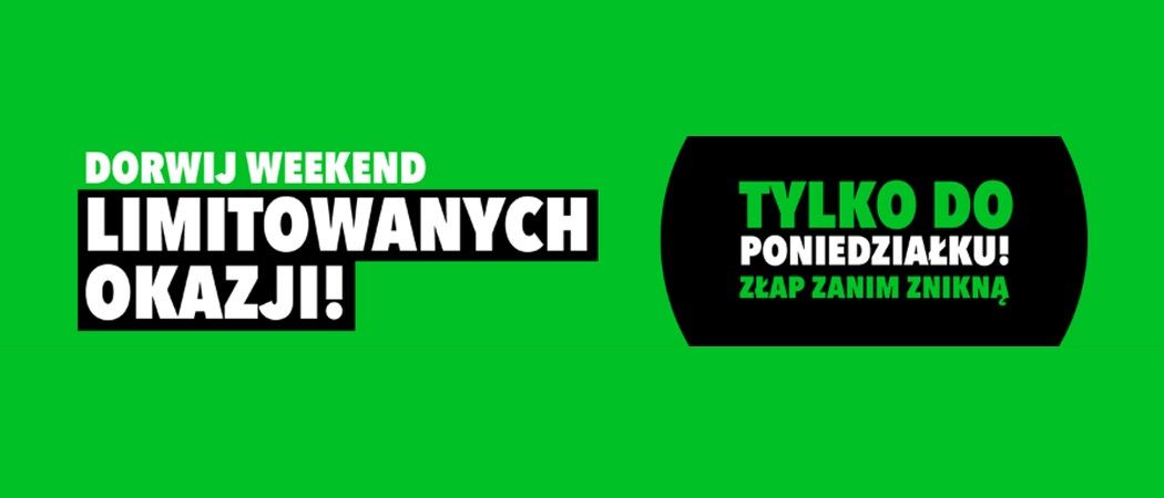 Promocja WEEKEND LIMITOWANYCH OKAZJI w RTV EURO AGD - kup taniej wybrane małe AGD!