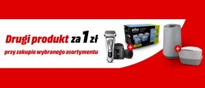 Promocja DRUGI PRODUKT ZA 1 ZŁ w Media Markt
