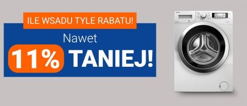 Promocja na pralki w AVANS