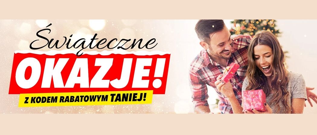 Promocja ŚWIĄTECZNE OKAZJE w Media Expert - kup wybrane AGD taniej z kodem rabatowym!