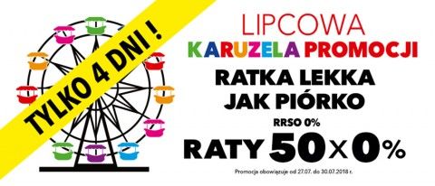 Lipcowa karuzela promocji w RTV EURO AGD