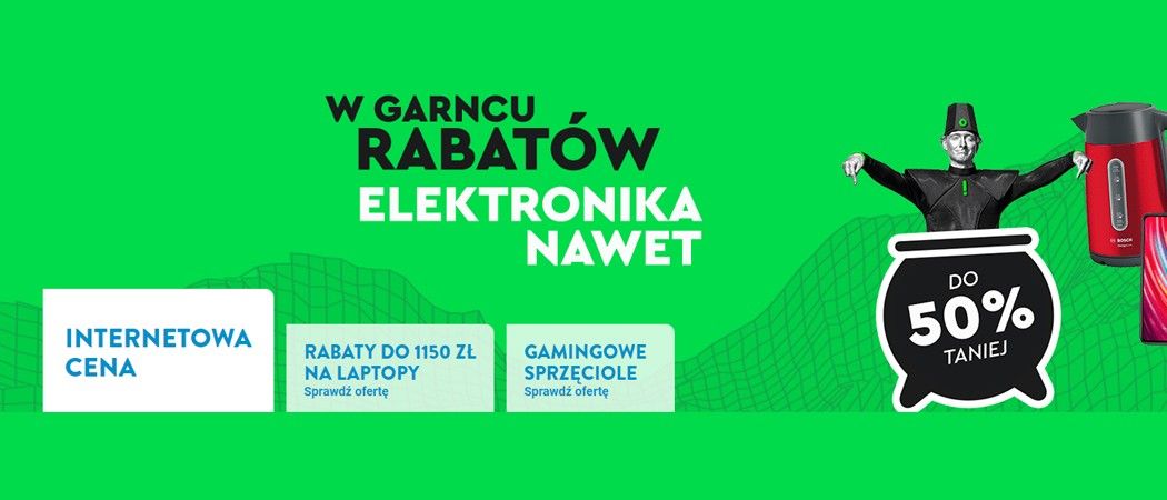 Promocja W GARNCU RABAT&Oacute;W w Ole Ole - kup jeszcze taniej wybrane AGD!