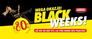 Promocja MEGA OKAZJE BLACK WEEKS w Media Expert