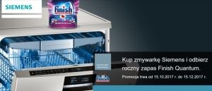 Promocja na zmywarki SIEMENS