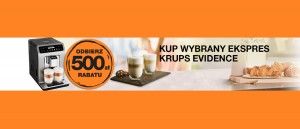 Promocja KRUPS w RTV EURO AGD