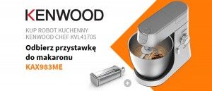 Promocja na roboty kuchenne KENWOOD w Media Expert