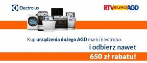 Promocja na AGD Electrolux
