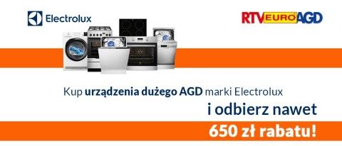 Promocja na AGD Electrolux