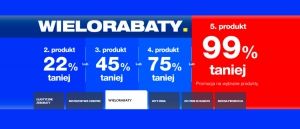 Promocja WIELORABATY w RTV EURO AGD