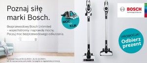 Promocja na odkurzacze BOSCH w RTV EURO AGD