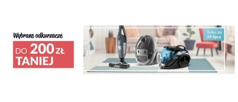 Promocja na odkurzacze w RTV EURO AGD