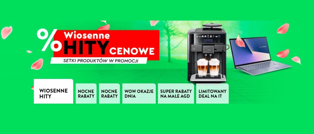 Promocja WIOSENNE HITY CENOWE w Ole Ole - kup jeszcze taniej promocyjne AGD!