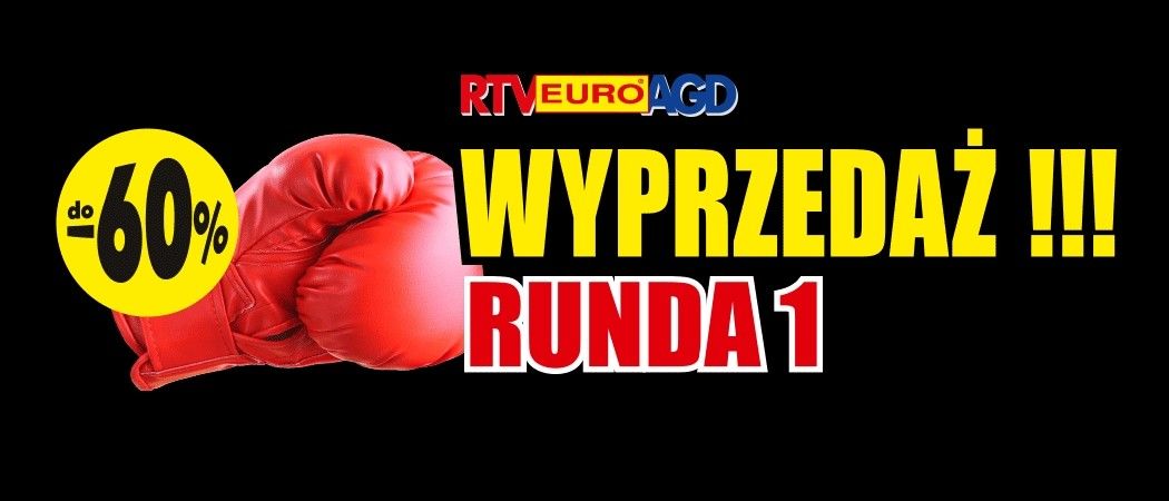 Wyprzedaż w RTV EURO AGD - kup taniej AGD, AGD do zabudowy i małe AGD!