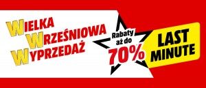 Promocja WIELKA WRZEŚNIOWA WYPRZEDAŻ w Media Markt