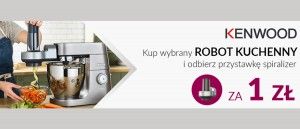 Promocja na roboty kuchenne KENWOOD w RTV EURO AGD
