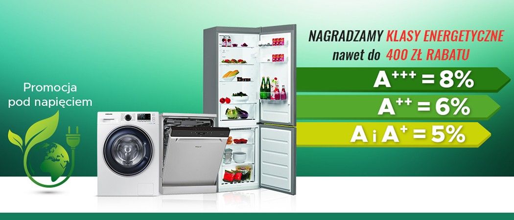Promocja w Neo24 - kup promocyjne AGD z rabatem za klasę energetyczną!