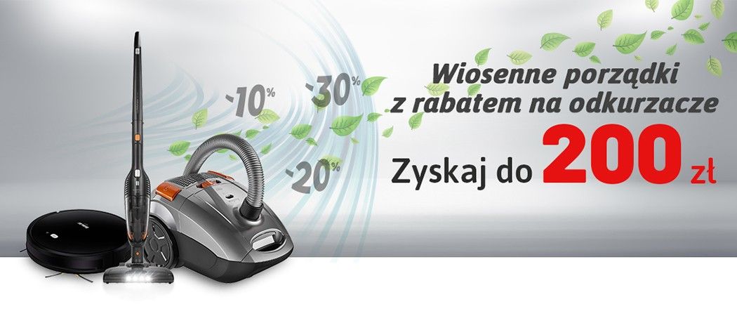 Promocja na odkurzacze w Neo24 - kup promocyjny odkurzacz nawet do 200 zł taniej!
