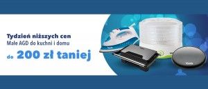 Promocja na małe AGD w RTV EURO AGD