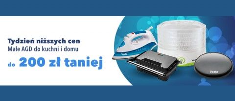 Promocja na małe AGD w RTV EURO AGD