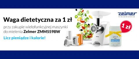 Promocja na maszynki Zelmer z prezentem w RTV EURO AGD