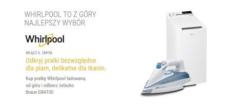 Promocja na pralki Whirlpool