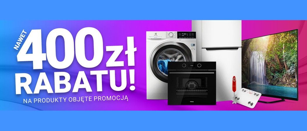 Promocja MEGA RABATY w Avans - kup wybrane AGD taniej z kodem rabatowym!