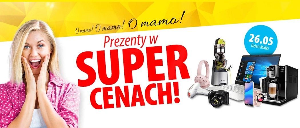 Promocja na Dzień Matki w Media Expert - kup taniej promocyjne AGD!