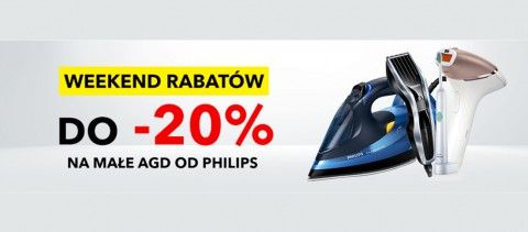 Promocja na małe AGD Philips w RTV EURO AGD