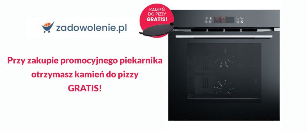 Promocja na piekarniki SOLGAZ - kamień do pizzy gratis w Zadowolenie!