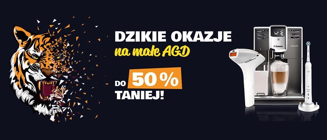 Promocja RTV EURO AGD- małe AGD nawet 50% taniej!