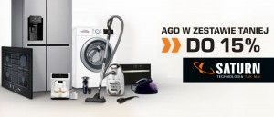 Rabat na zestaw AGD w SATURN