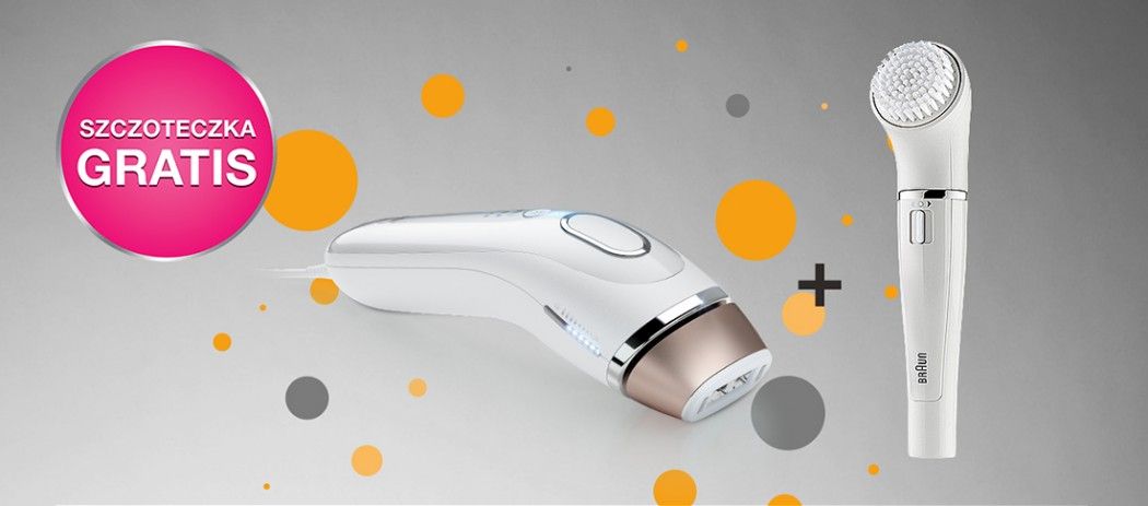 Depilator BRAUN ze szczoteczką do twarzy gratis w Media Markt i Saturn!