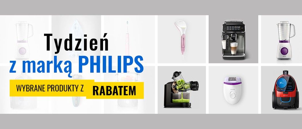 Promocja PHILIPS w Neo24 - kup jeszcze taniej promocyjne małe AGD marki PHILIPS!