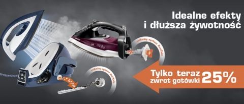 Promocja na żelazka Tefal