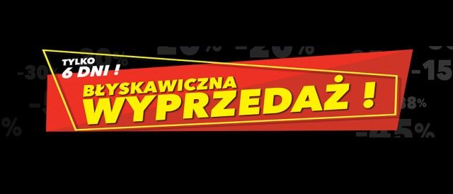 Promocja "Błyskawiczna wyprzedaż" w Media Expert