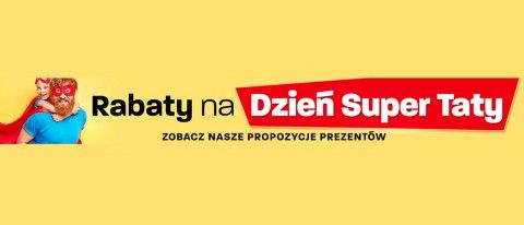 Promocja RABATY NA DZIEŃ SUPER TATY w RTV EURO AGD