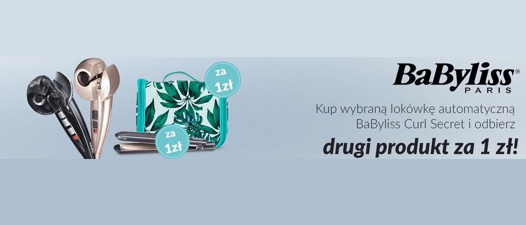 Promocja w RTV EUR AGD - kup wybraną lok&oacute;wkę BaByliss i odbierz prezent za 1 zł!