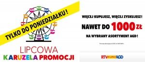 Lipcowa karuzela promocji w RTV EURO AGD