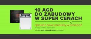 Promocja na AGD do zabudowy w NEONET